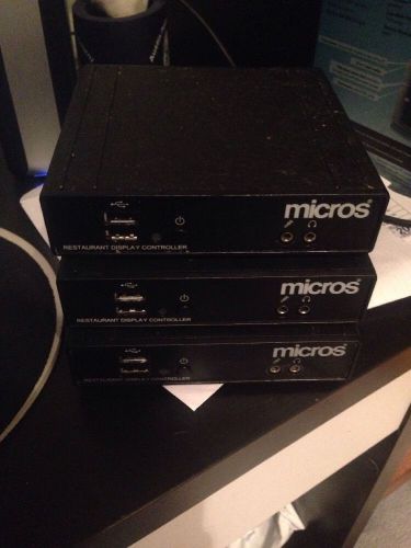 3x Micros Restaurant Display Controller (Pulled From Working Site)