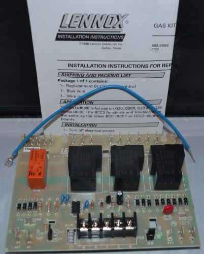 Lennox replacement 48k98 blower control kit #bcc3 brand new in box for sale
