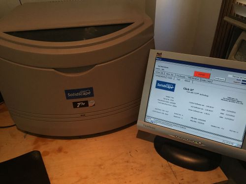 Solidscape t76+ 3d wax jewelry/dental printer cad cam low hours excellent cond. for sale