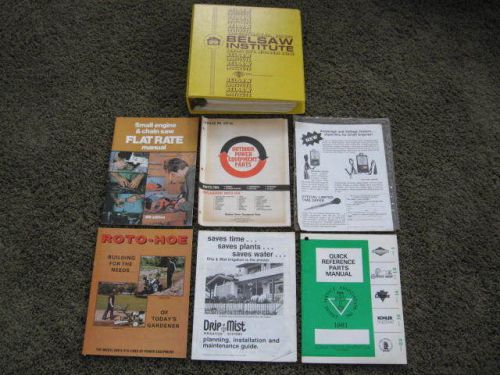 FOLEY BELSAW INSTITUTE MANUAL,HOME STUDY,ROTO-HOE,SMALL ENGINE,CHAIN SAW REPAIR