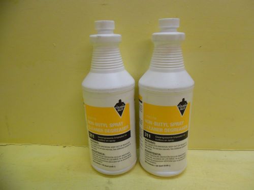 2 Pack Tough Guy 12M179 Non-Butyl Spray Cleaner Degreaser 1 Qt Each 311