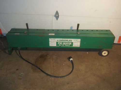 Greenlee 848 Electric PVC Heater Bender W/ Power Drive Local Pickup Only 1/2&#034;-6&#034;