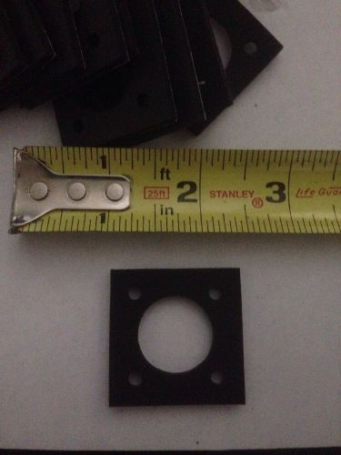 Amphenol square flange panel mount neoprene gasket style qty 100 for sale