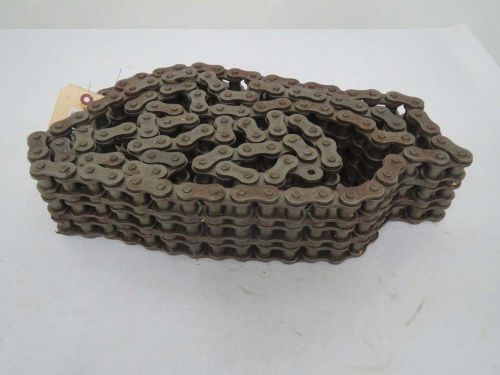 Tsubaki rs80h triple strands 1 in 10ft roller chain b366796 for sale