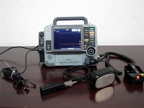 Lifepak 15 biphasic ecg co2 spo2 etco2 aed 2 battery ac power adapter / charger for sale