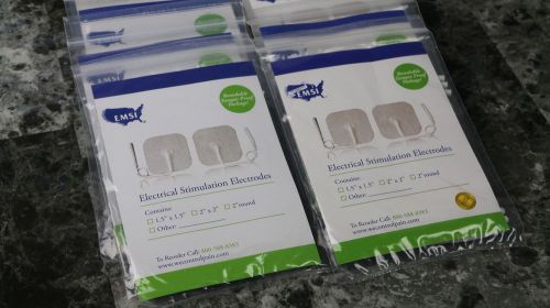New (16) 1.5&#034; x 1.5 EMSI Electrical Stimulation Electrodes