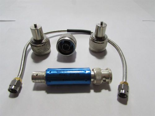 MINI CIRCUITS BHP-25 HIGH PASS FILTER 50? 27.5 TO 800MHZ &amp; SMA CABLE &amp; TYPE N