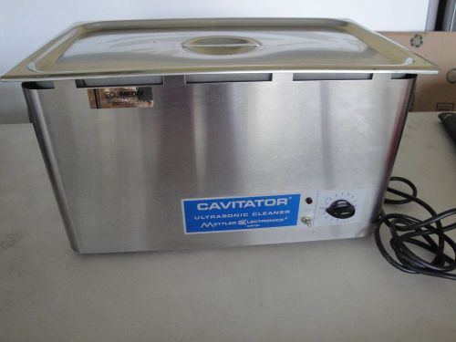 Mettler Cavitator Ultrasonic Cleaner 5.5 Gallon Model 5.5S - ME 2.1