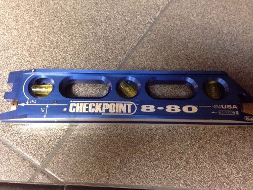 Checkpoint 880 3-pt alignment torpedo laserlight level made in usa--nice! for sale