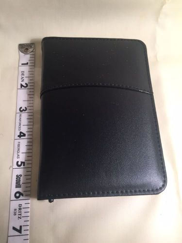 Black Portfolio Calculator Pen and Note Pad Set