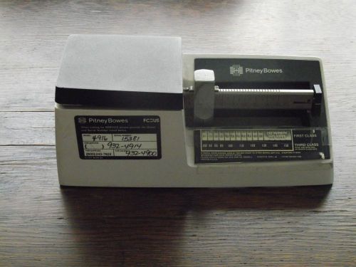 Pitney Bowes Manual Postage Scale, Model 4916, Works