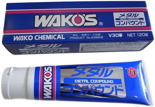 WAKO&#039;S JAPAN Metal Compound Cleaner 120g V300 Aluminium/Stainless/Copper/Brass
