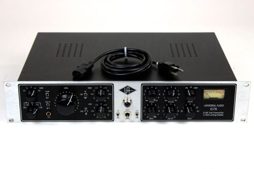 Universal Audio 6176 Channel Strip Mic Pre 1176 Compressor and 610 Preamp UA