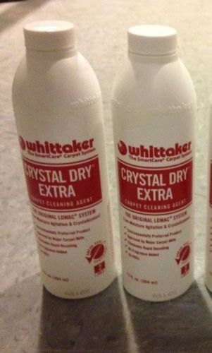 2 PACK WHITTAKER SMARTCARE CRYSTAL DRY EXTRA CARPET CLEANER AGENT LOMAC