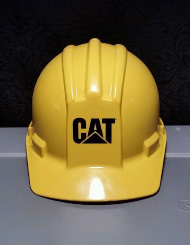 Caterpillar Hard Hat by Bullard Model S51 Yellow Adjustable Safety Helmet