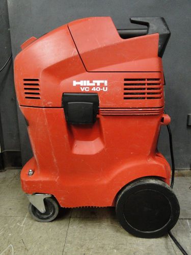 Hilti VC-40U Wet Dry Shop Vac Universal Vacuum Cleaner Dust Collector Heavy Duty