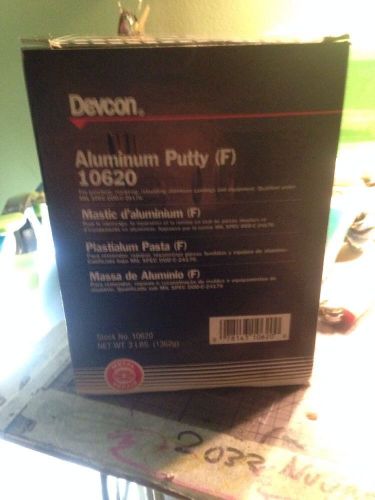 Devcon Aluminum Putty (F) 10620    3lbs  Give Best Offer Only A Few Left
