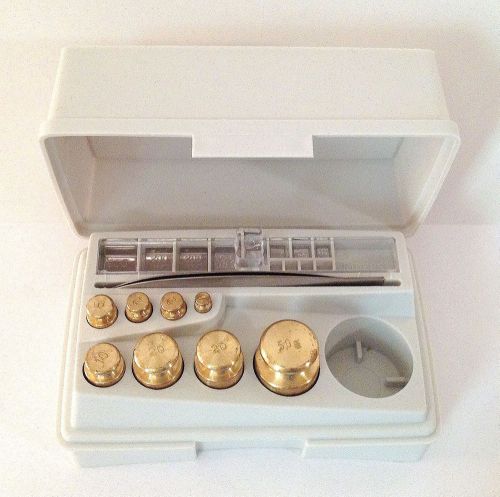 Ohaus Sto-A-Weigh® Set - Combination Weight Set - Brass/Stainless Steel Weights