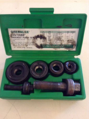 Greenlee 735/735BB* Knockout Punch Set