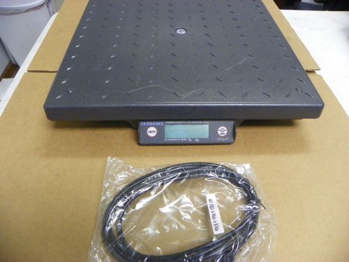 Genuine SCB-R9000-14U Fairbanks Ultegra UPS Bench Scale 150 lb tested 100% black