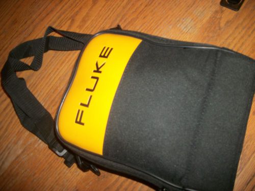 NEW FLUKE CARRYING CASE HOLDS 2 METERS  10 X 8 X 3 INCHS