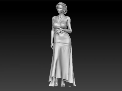 Full set 28 pcs of Dress and Nude Sexy girls HI quality 3d STL file by miccot