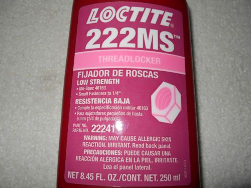 LOCTITE 222MS THREADLOCKER 250 ML