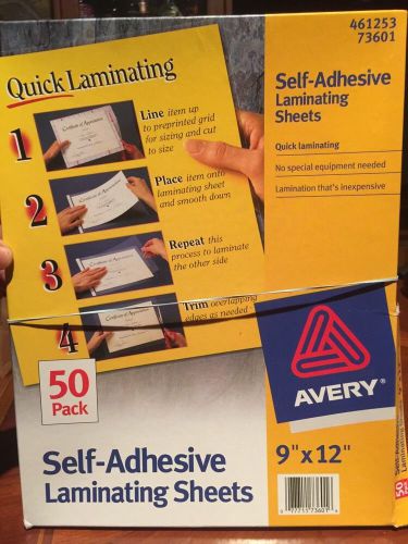 self adhesive laminating sheets
