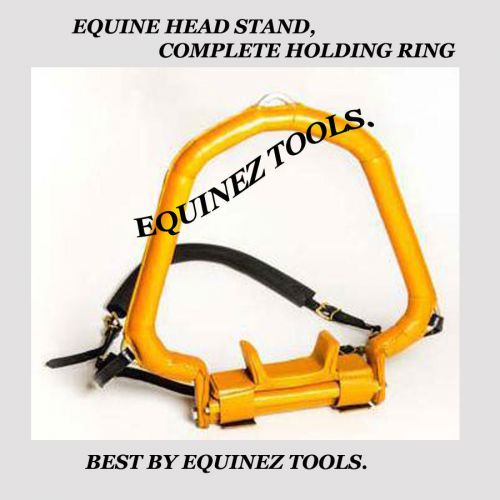 Equine Dental head Stand manufactured from aluninium, Equine Dental.