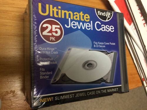 Ultimate Jewel Case - Slim - 25 Pk