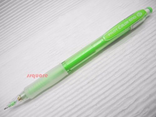Pilot HCR-12R Color Eno 0.7mm Colored Mechanical Pencil, Green Lead inside