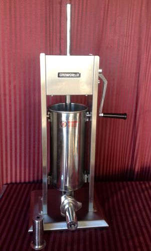 Churro maker uniworld dl-5 &amp; nozzles #1418 commercial press 10lb capacity new for sale