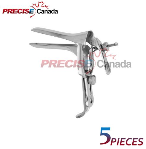 5 EXTRA SMALL PEDERSON VAGINAL SPECULUM SURGICAL INSTRUMENTS