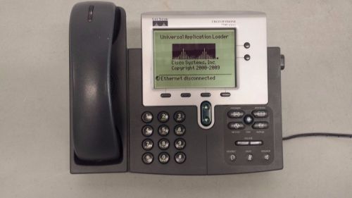 Cisco 7940 VoIP Phone CP-7940G 2 Lines Ethernet (RJ-45)