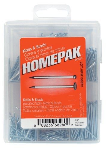 Homepak 41826 nails and brads assortment for sale