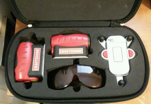 Craftsman 4 in 1 Laser Trac Level with Carrying Case
