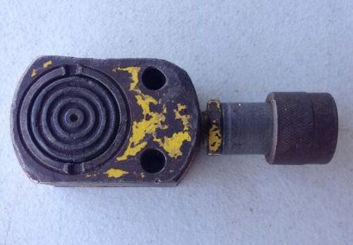 ENERPAC M-100 FLAT JACK HYDRAULIC CYLINDER 10 TON GOOD WORKING CONDITIONS (USED)