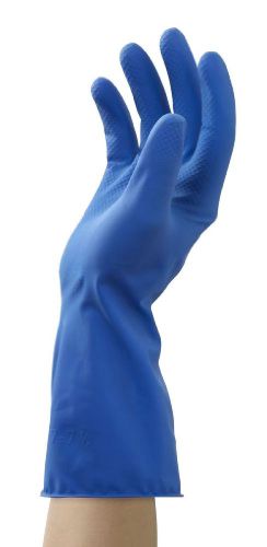 Mr. Clean 243056 Satin Touch Latex-Free Reusable Nitrile Gloves, Large, 1 Pair