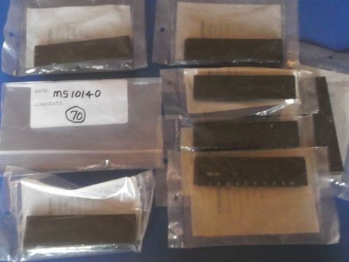 MS10140 CINCH  - QTY 70 - NEW BARRIER BLOCK MARKER STRIP 10 POS