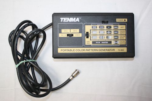 Tenma 72-865 portable color pattern generator for sale