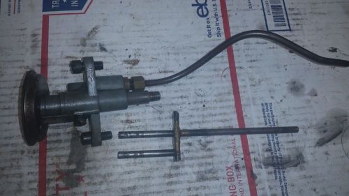 Antique Briggs and Stratton model Z, ZZ, ZZP oil pump assembly.