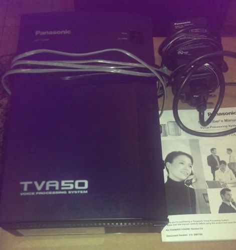 Panasonic KX-TVA50 Voice Processing System with Power Adapter. 2 Ports