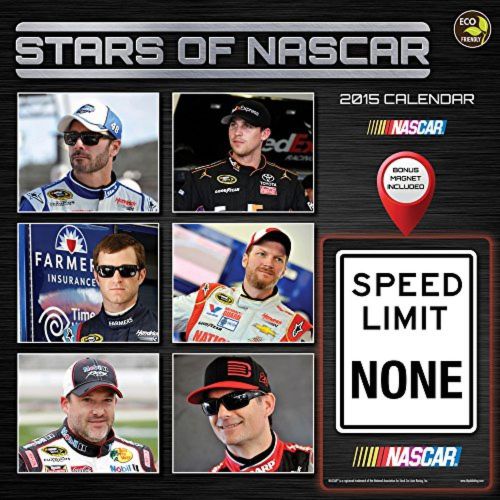 2015 Stars of NASCAR Wall Calendar