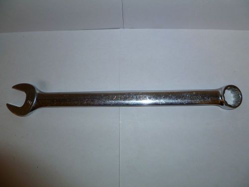 SNAP-ON TOOLS USA OEXM210A 21mm CHROME COMBINATION WRENCH ENGRAVED VG COND SBY
