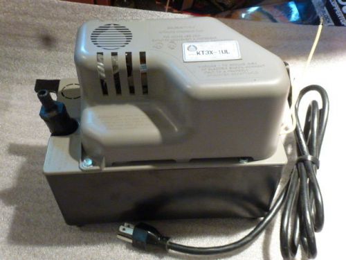 Hartell Condensate Pump  KT3X-1UL  115V for Central Air Conditioning