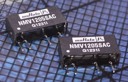 2 (Two) Murata Isolated DC / DC Buck Converter 5V @ 250mA  Part NMV1205SAC