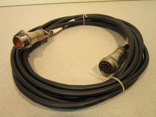 8 Pin Cable Assembly PN:10-172990-1 Male to Female, Appears Unused, Quality Item