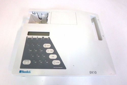 Burdick ek10 ekg ecg electrocardiograph medical monitor for sale
