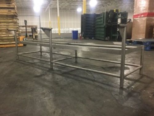 FOOD TRUCK OR TRAILER COMMERCIAL 106&#034; STAINLESS EQUIPMENT STAND - BEST OFFER!!!!