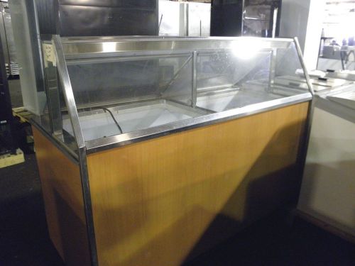 Hussmann twelve 3 gallon stright glass ice cream dipping cabinet new compressor for sale